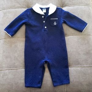Baby boy sweater one piece by Janie and Jack